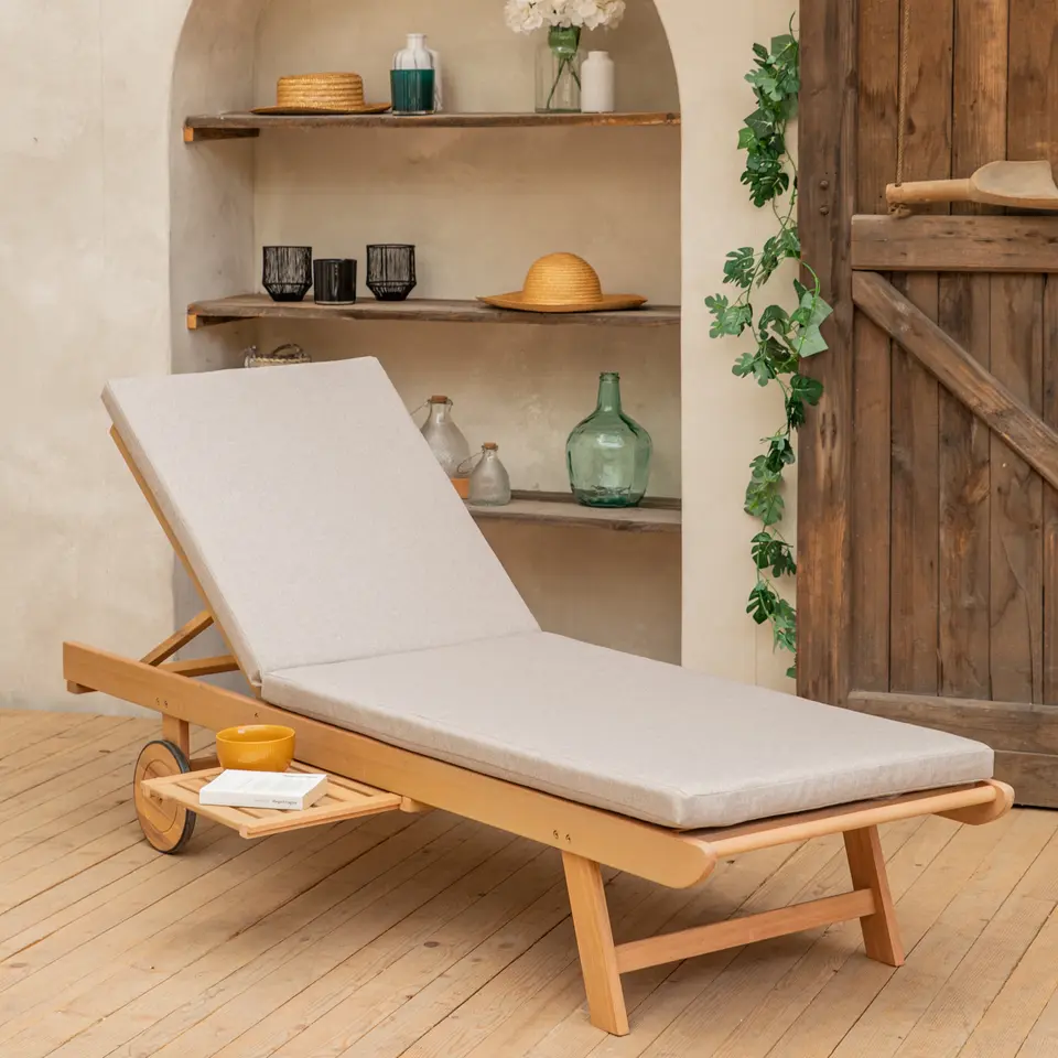 Happy Garden Zonnebaden KANAWA - Beige - Acacia