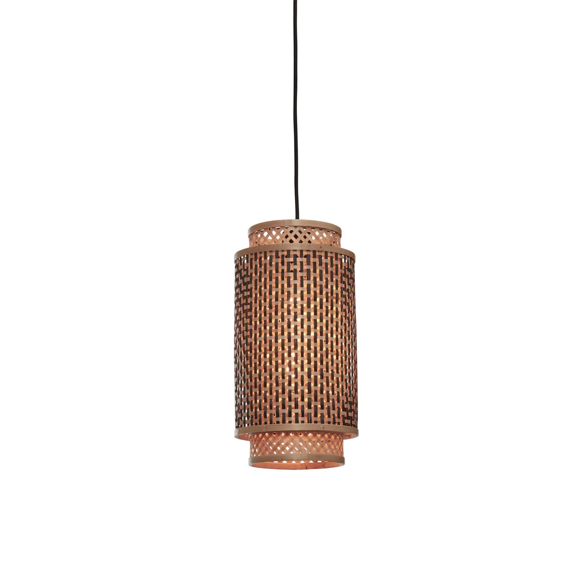GOOD&MOJO hanglamp Bhutan - bruin - Ø25cm