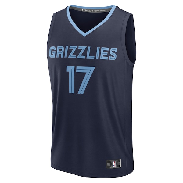 Yuki Kawamura Memphis Grizzlies  Fast Break Replica Player Jersey - Icon Edition - Navy