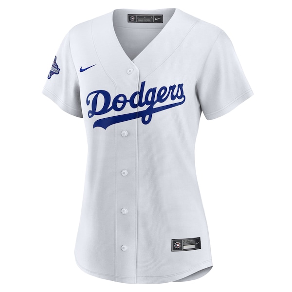 Enrique Hernández Los Angeles Dodgers Nike Women's Home 2025 World Series Champions Replica Jersey - White