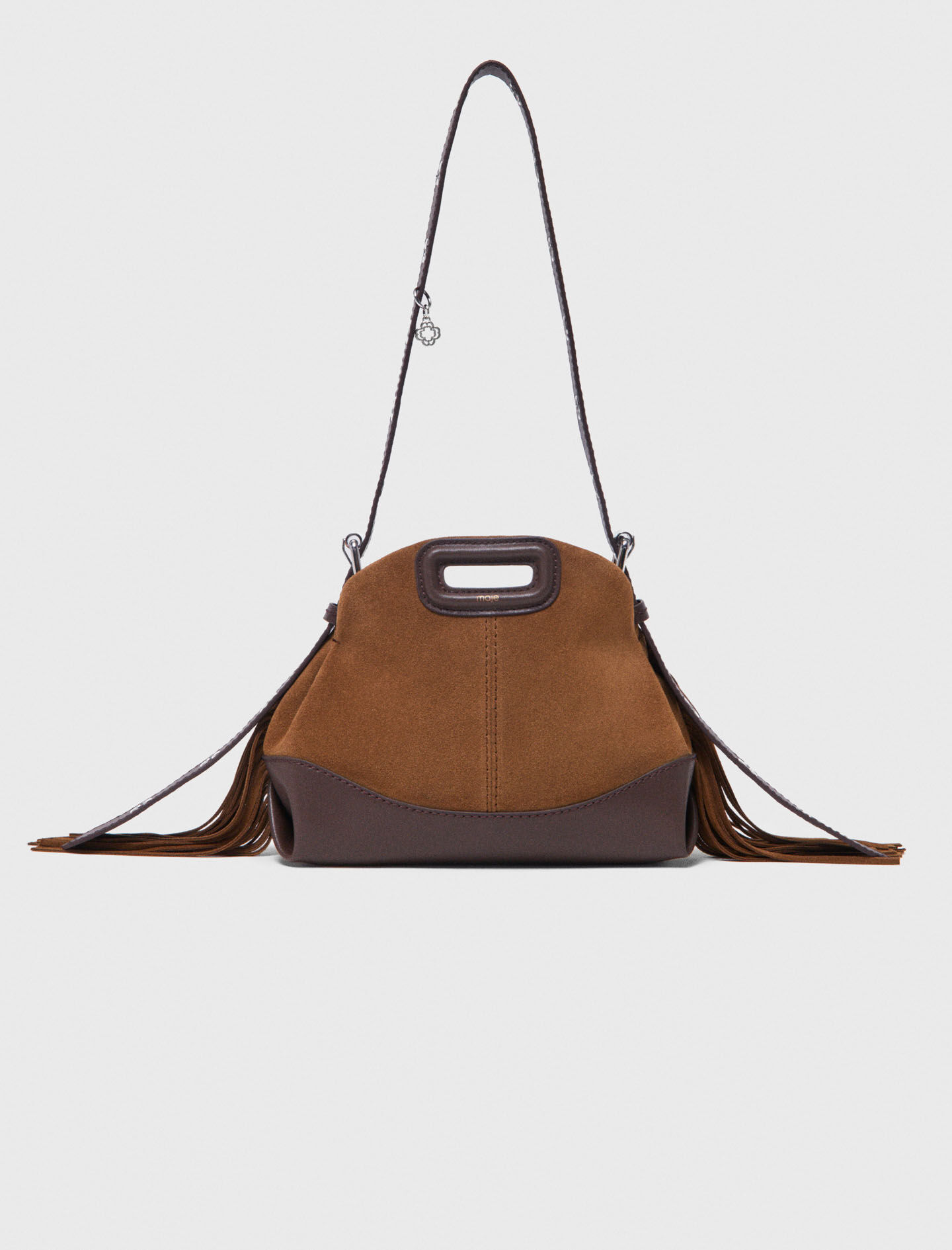 Sac Miss M mini en cuir & suède