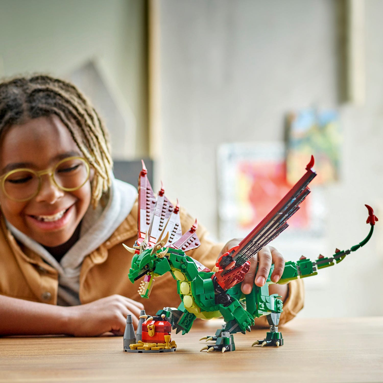 Drago medievale Lego Creator 3 in 1