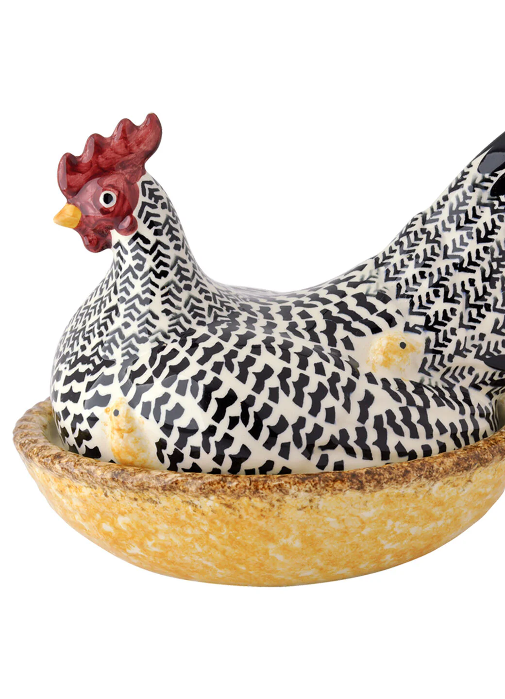 Seconds Silver Large Hen On Nest