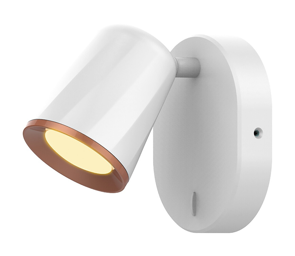 Kinkiet Solangebiały LED 1x6W 380lm wym:12,2x8x12cm IP20 Rabalux