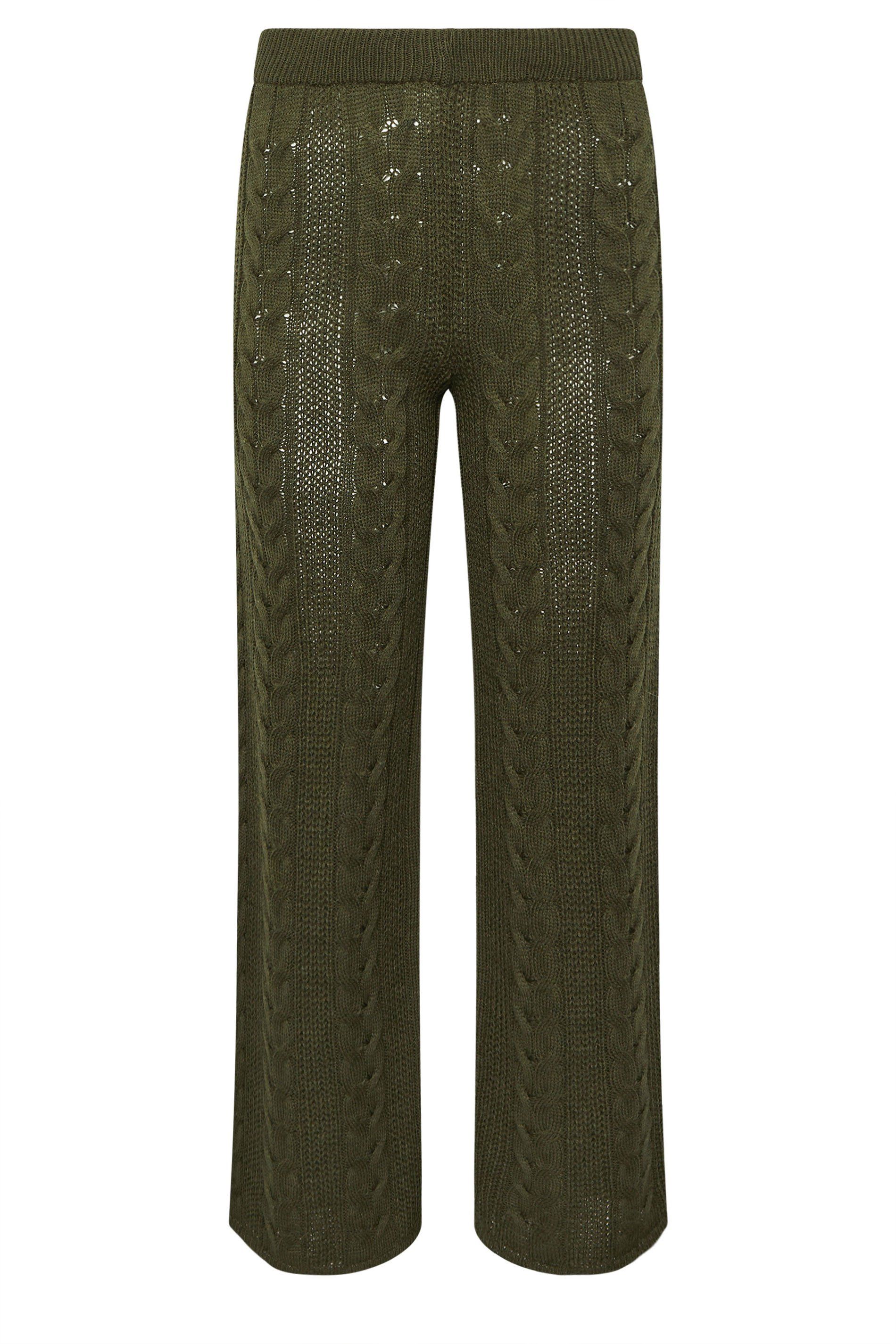 PixieGirl Petite Cable Knit Trousers