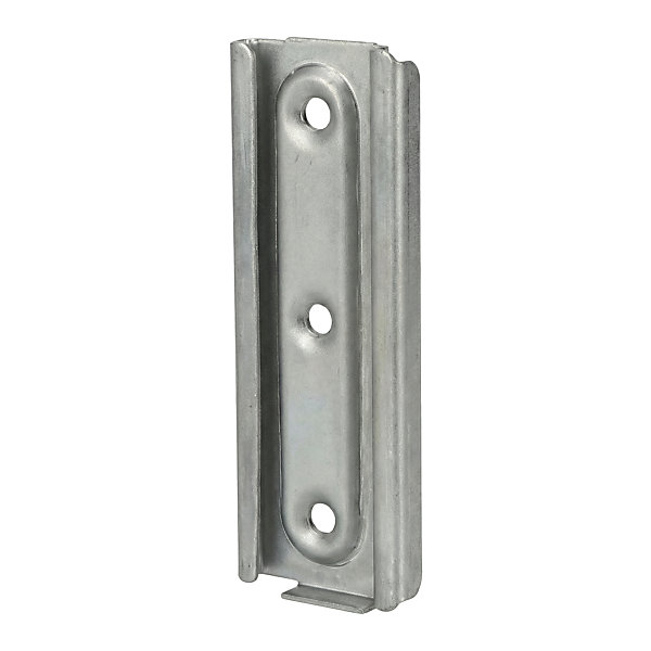 2 Glissières dosseret Acier zingué 95 x 43 mm