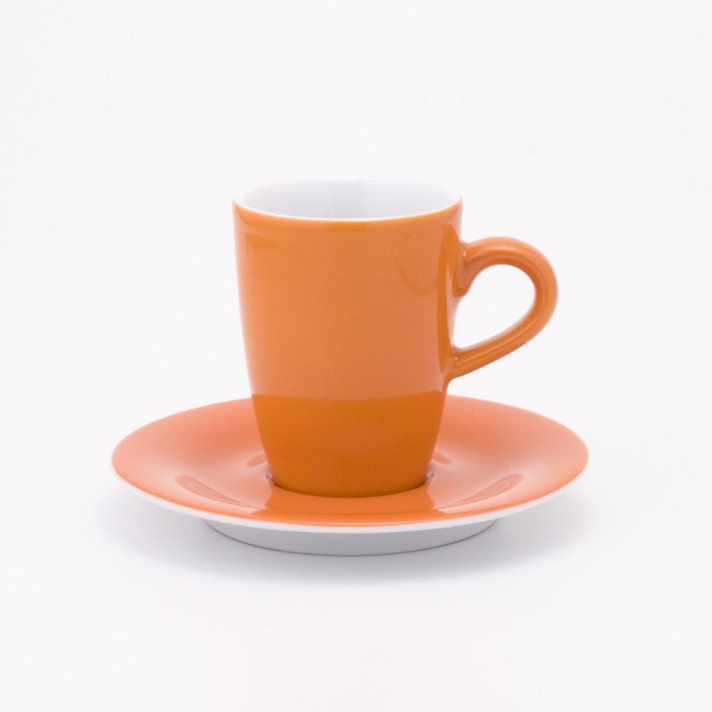 Kahla Pronto Espresso-Obertasse hoch 0,10 l in sunset orange