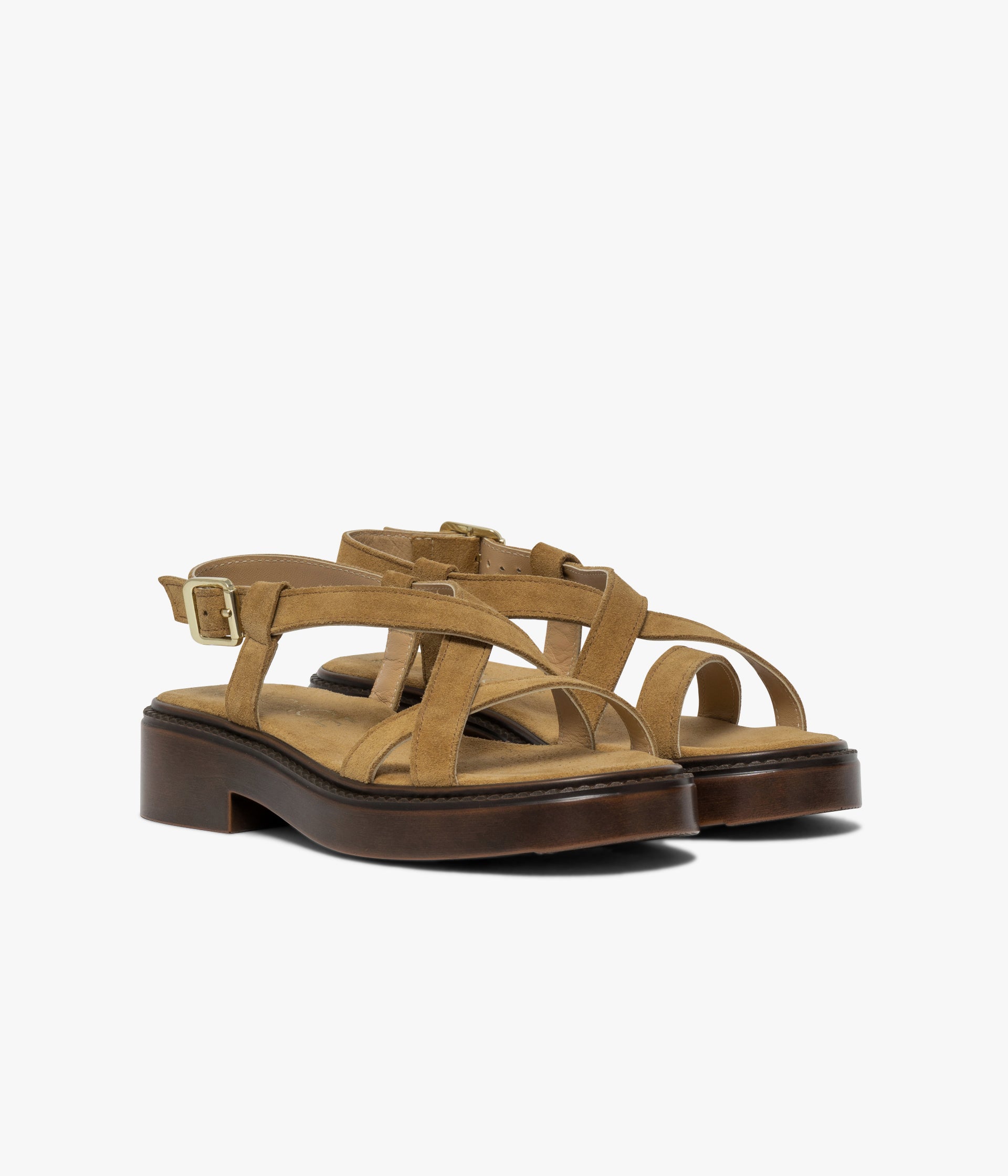 Sandale Nouria camel