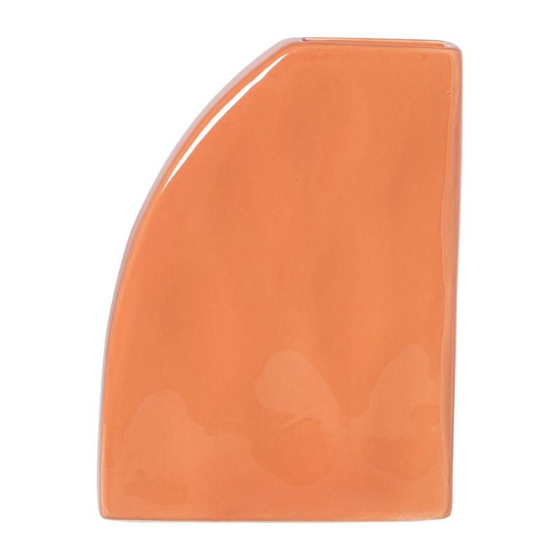 Vaas giraf - oranje - 19.8x15.3x5.2 cm