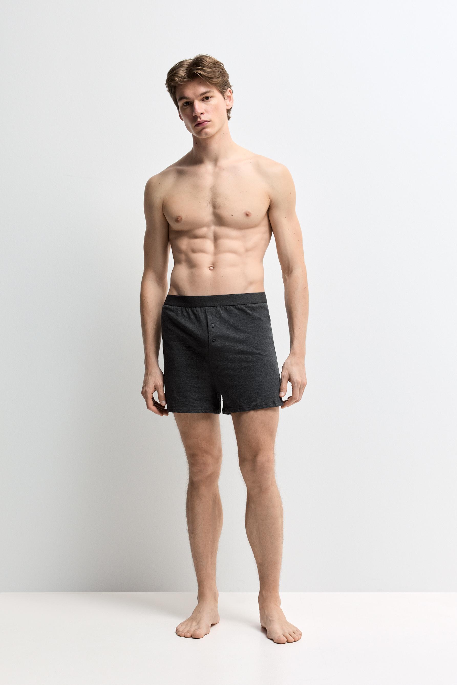 Bóxers shorts largos fluidos (Pack 3)