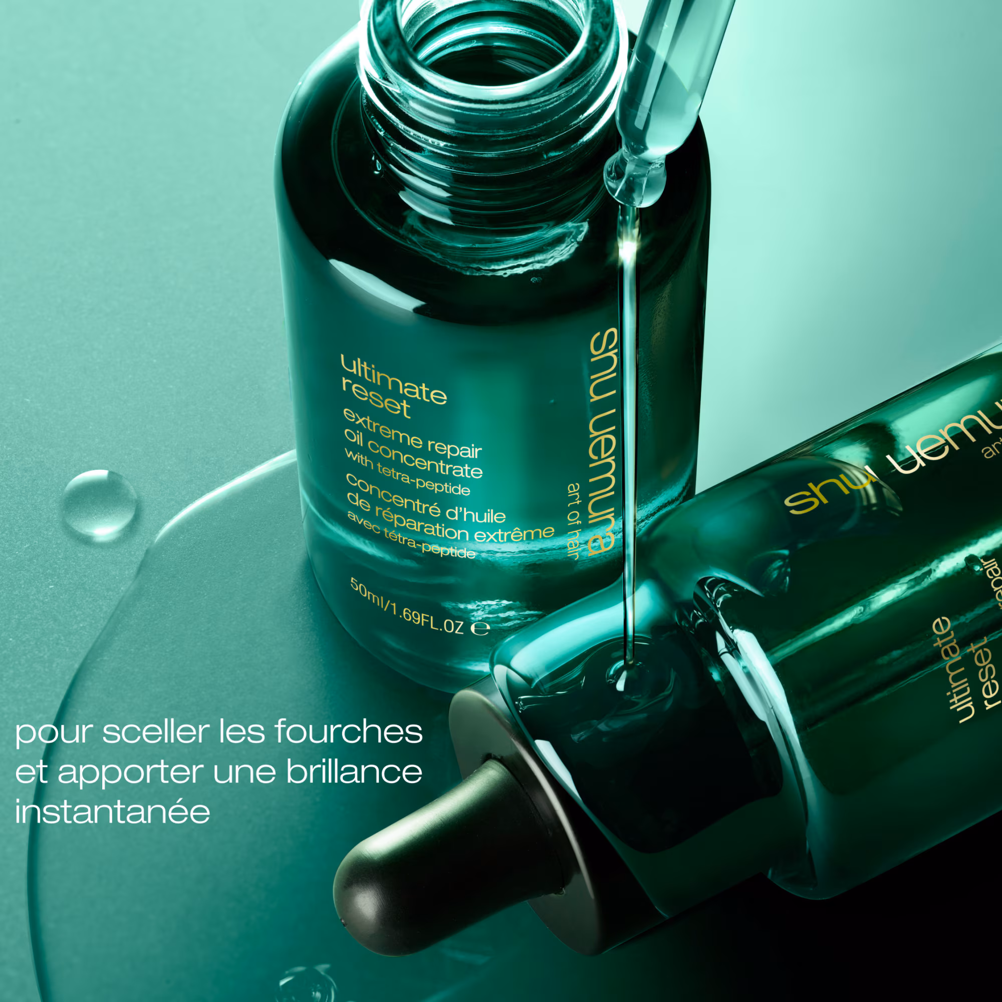 ULTIMATE RESETConcentré d'huile réparation extrême pour cheveux très abîmés