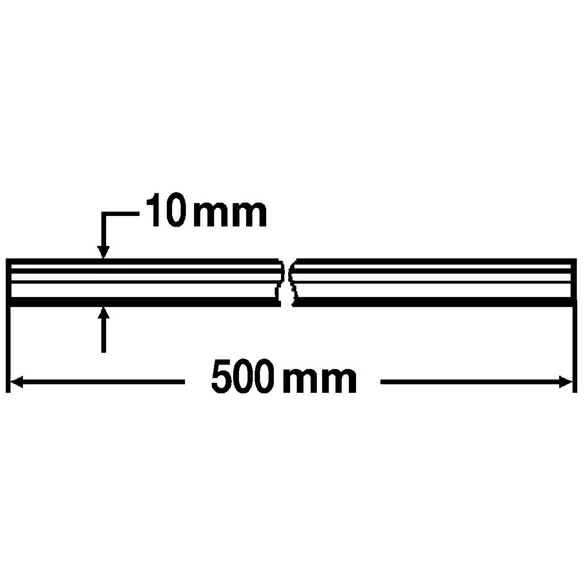 Kupferrohr, Kupfer, Ø10 x 50 cm