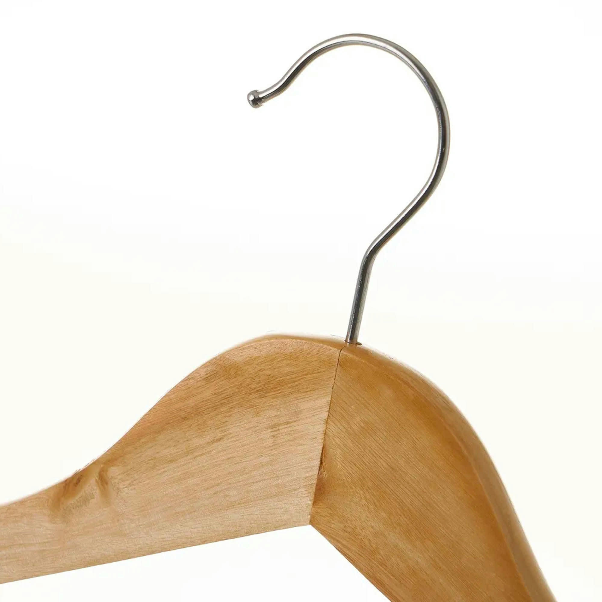 - Cintres en bois et métal - Lot de 3