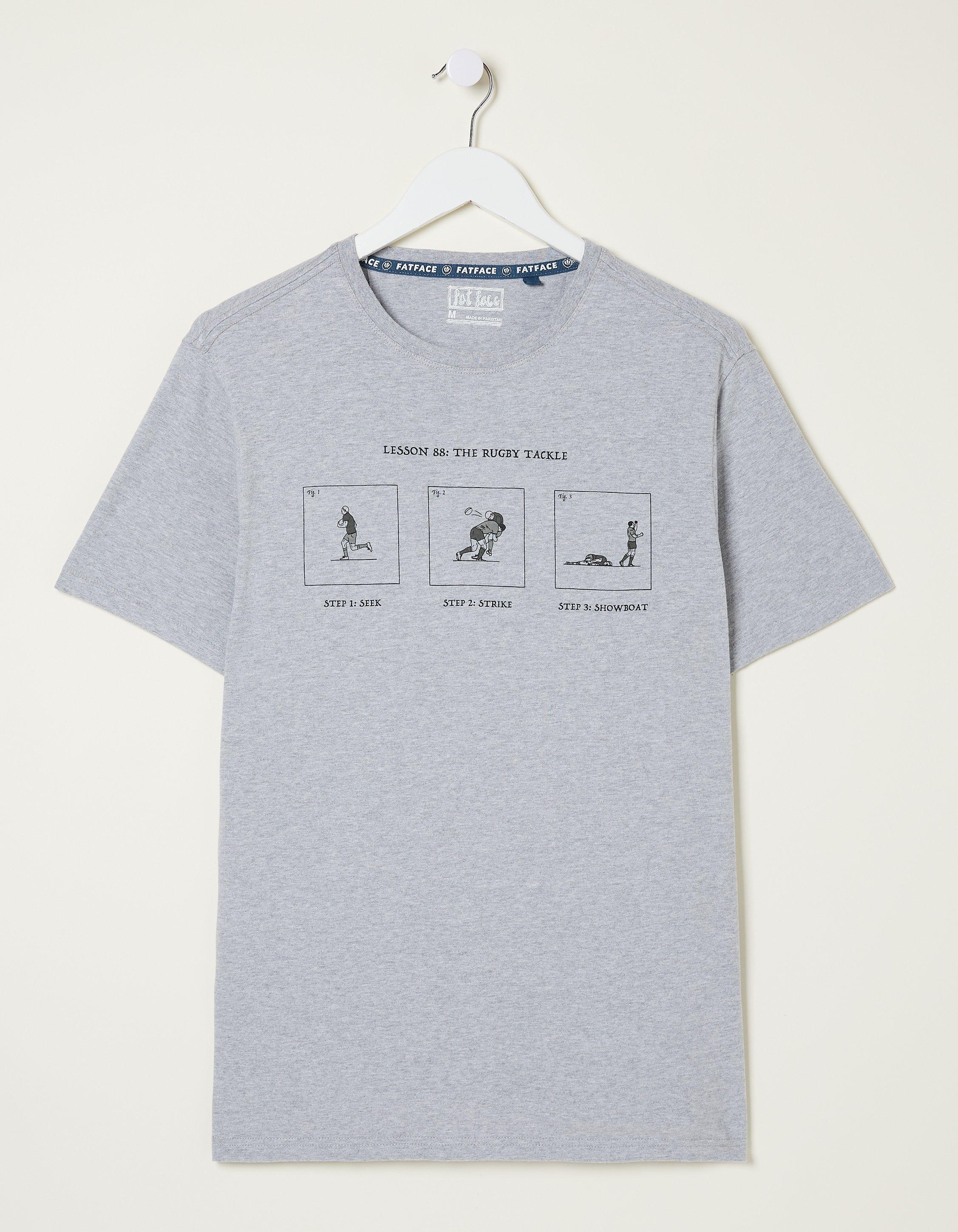 Rugby Cartoon T-Shirt