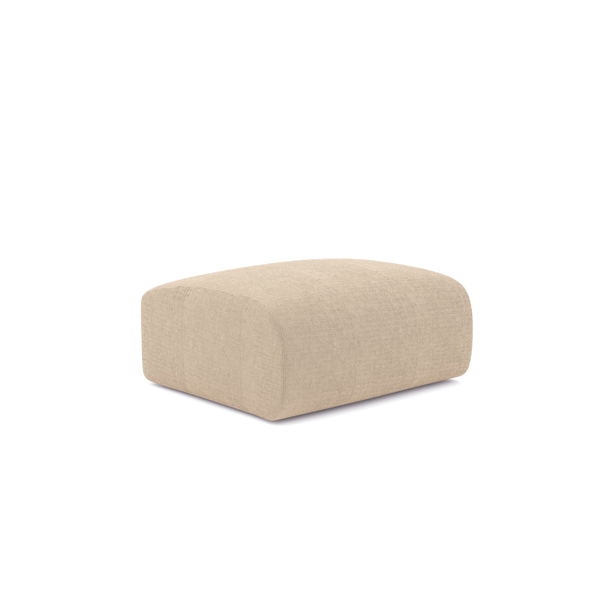 Sia Home - Poef MYRA - corduroy beige 75cm