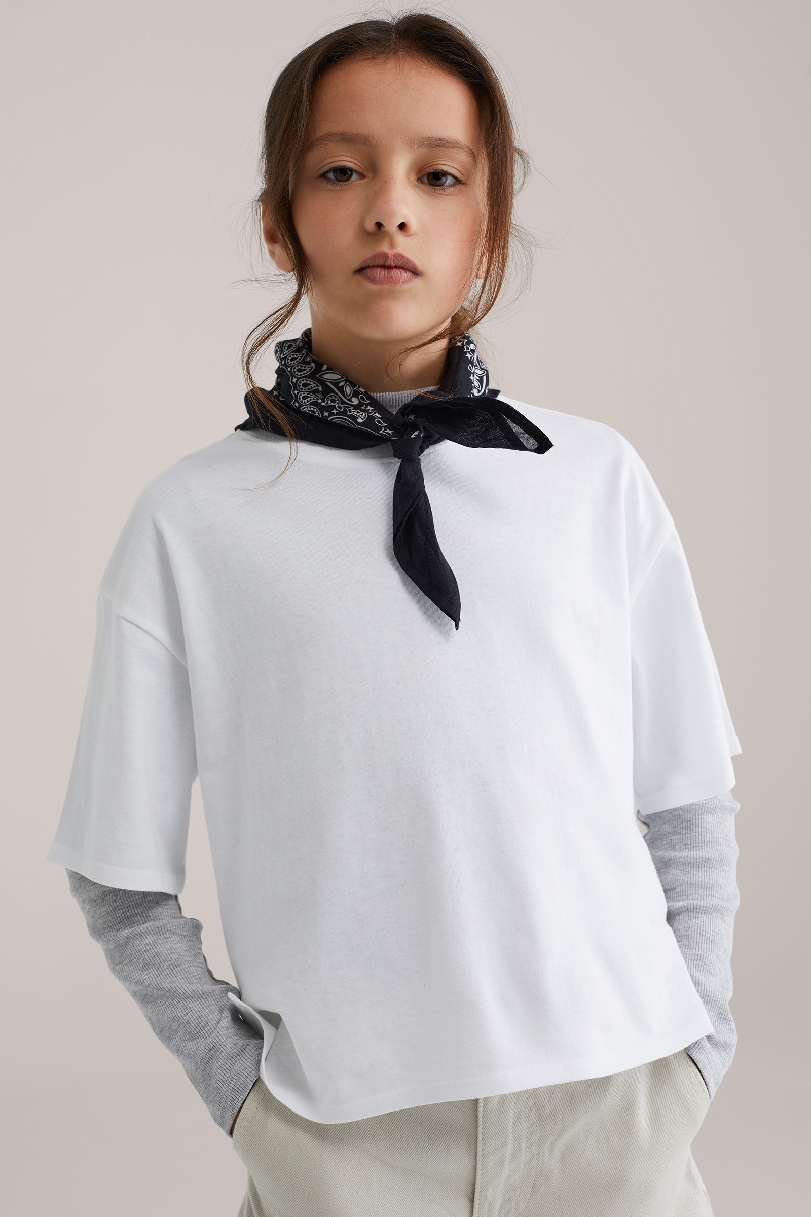 Meisjes oversized T-shirt