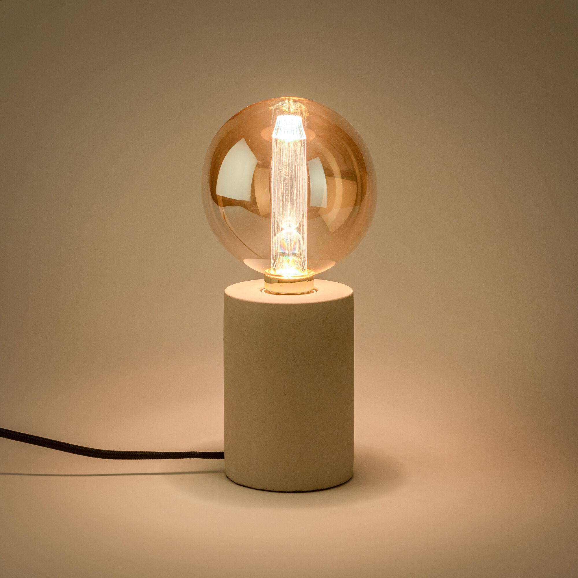 BIJOUX - Ampoule LED déco rivière - ambre D12,5cm