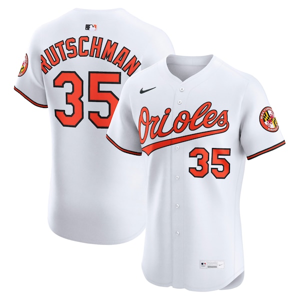 Adley Rutschman Baltimore Orioles Nike Home Elite Jersey - White