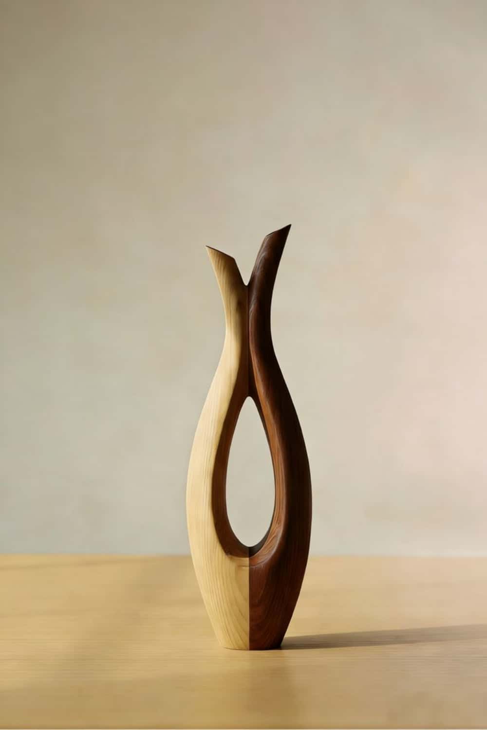 Vase Wood Sculpture #WG058