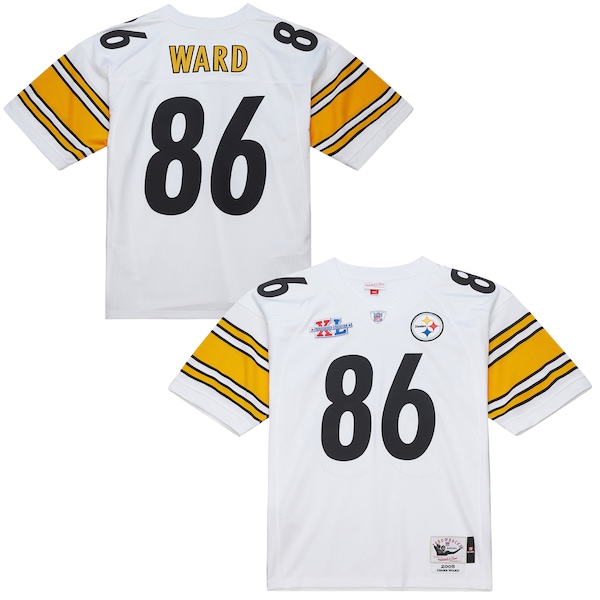 Hines Ward Pittsburgh Steelers  2005 Authentic Throwback Retired Player Jersey - White