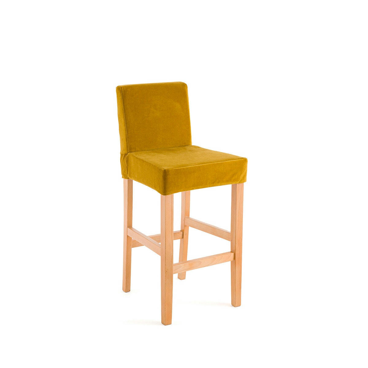 Housse de chaise de bar en velours, Domme