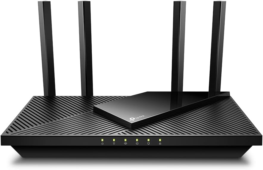 TP-Link AX1800 WiFi 6 Router (Archer AX21 V5) – Dual Band Wireless Internet, Gigabit, Easy Mesh, Works with Alexa - A Certified for Humans Device, Free Expert Support