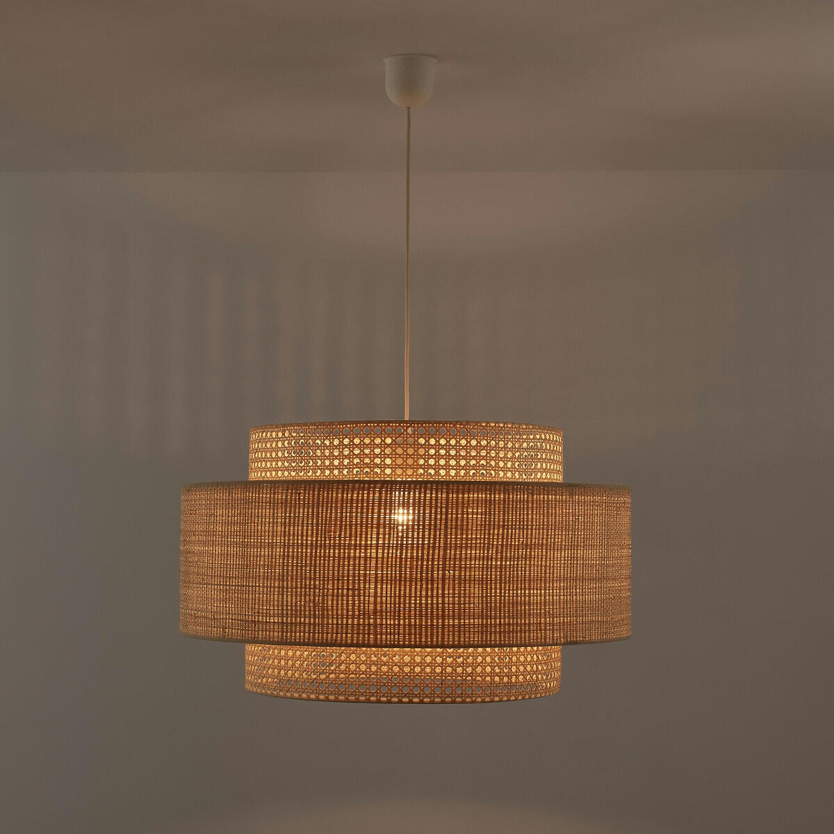 Suspension / Abat-jour double Ø60 cm, Dolkie