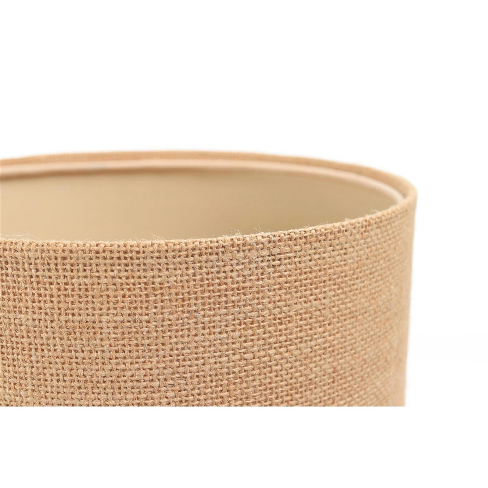 - Lampe de chevet Jute Marron 20x20x34 cm