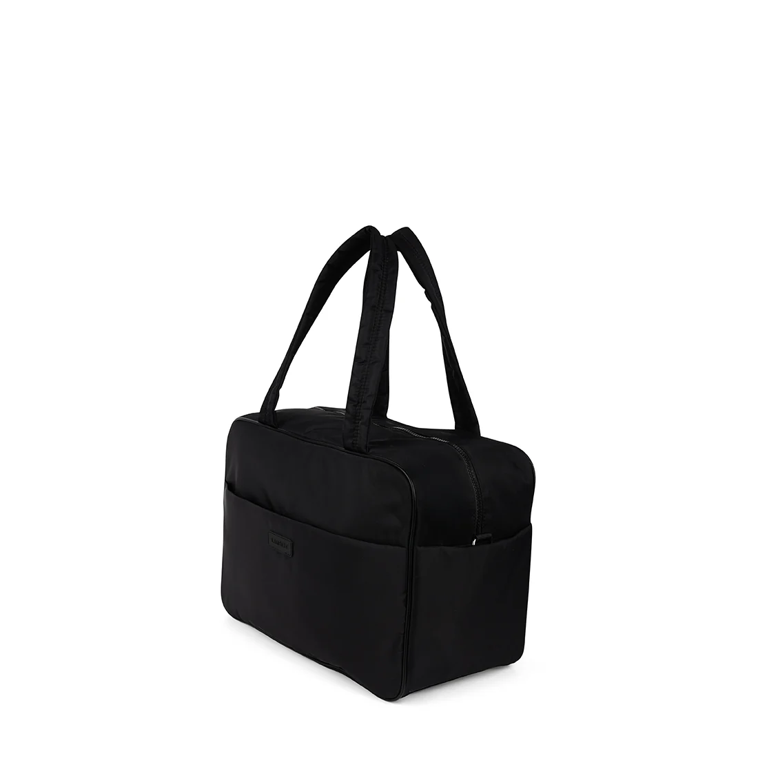 The Marlow – Black Weekender Bag in Nylon