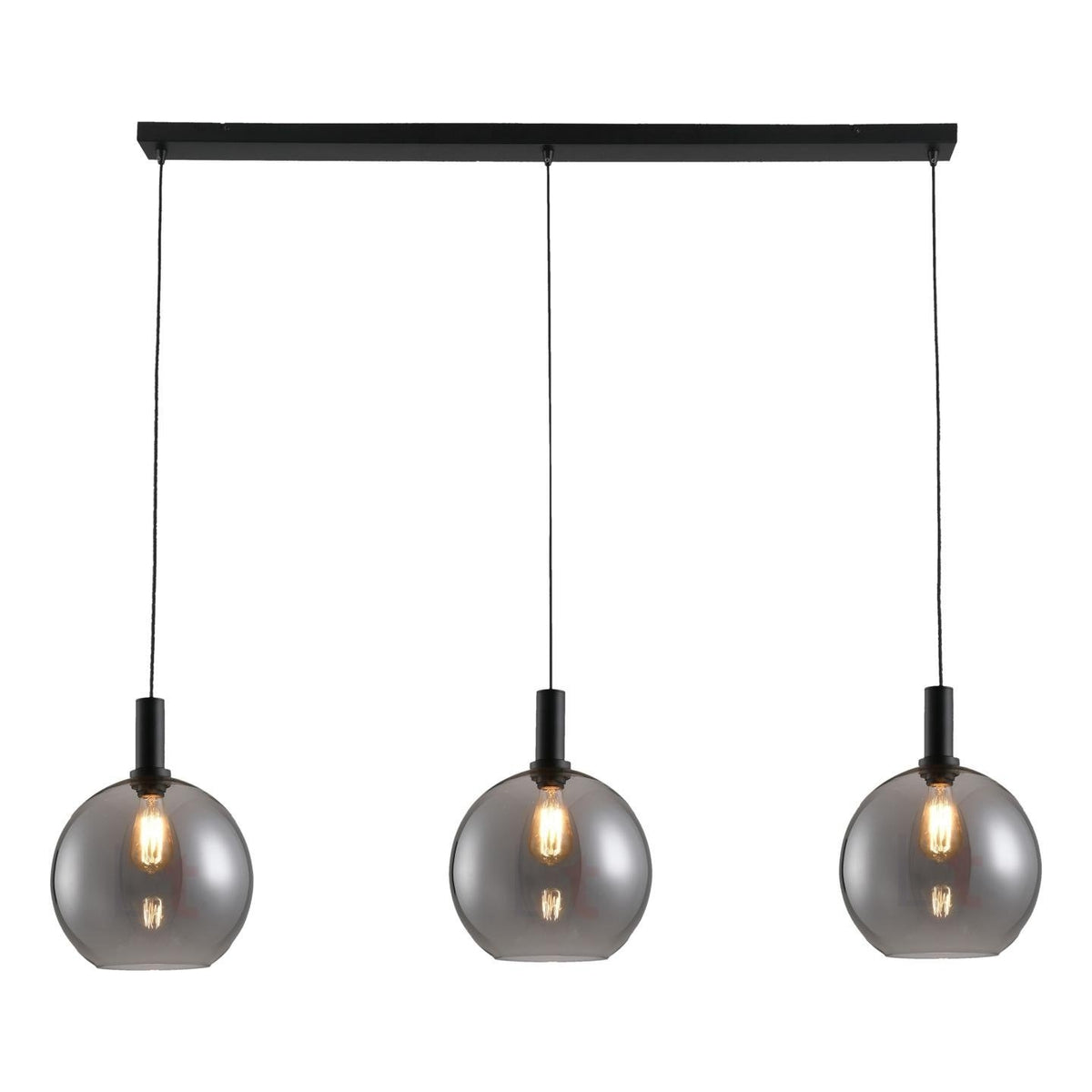 Freelight hanglamp Chandra - 3 lichts - 120 x 130  cm - zwart