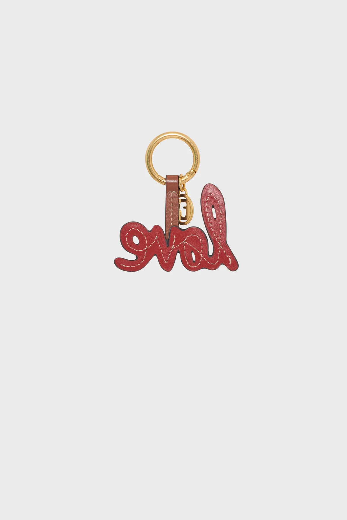 Charm en cuir –LOVE