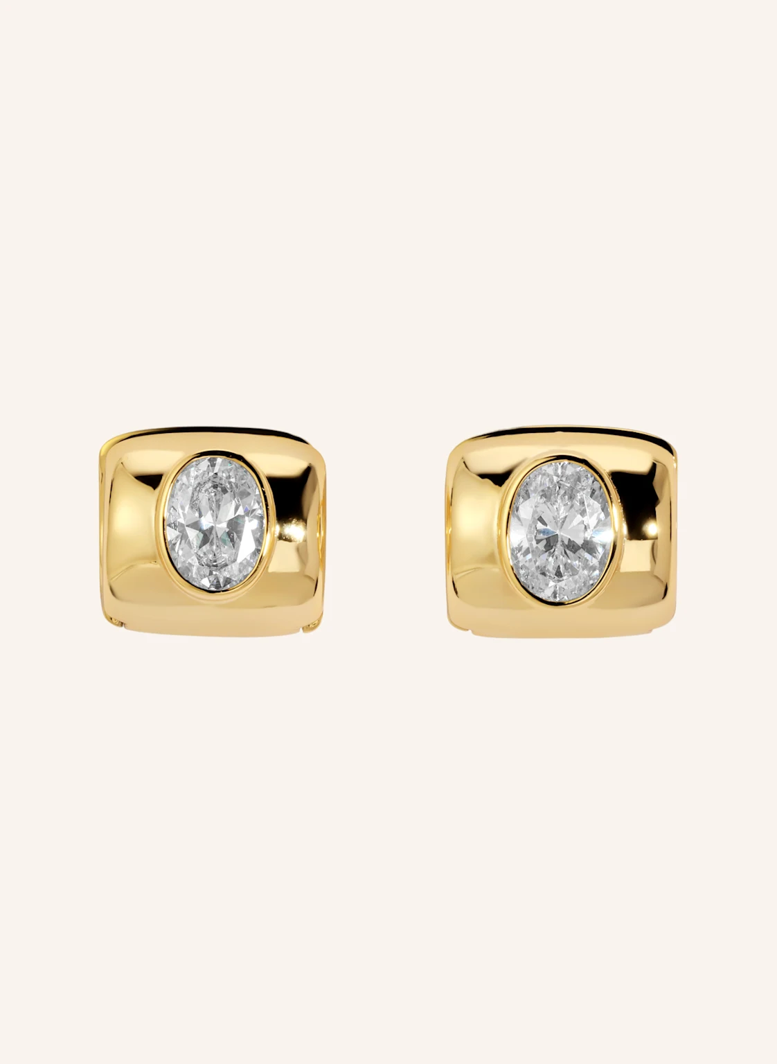 Lili Claspe Ohrstecker LUSTRE HOOPS by GLAMBOU