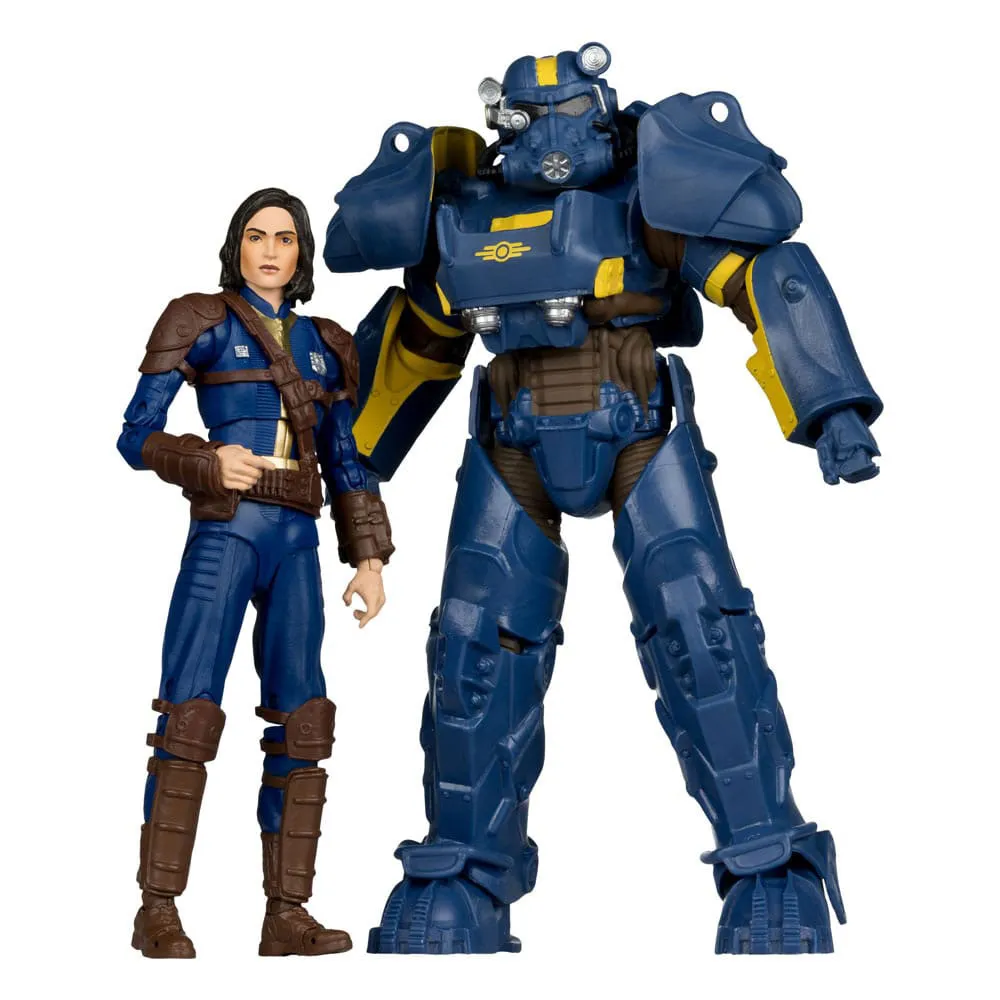 Mcfarlane Toys T-60 Vault Tec & Sole Survivor figure 18 cm