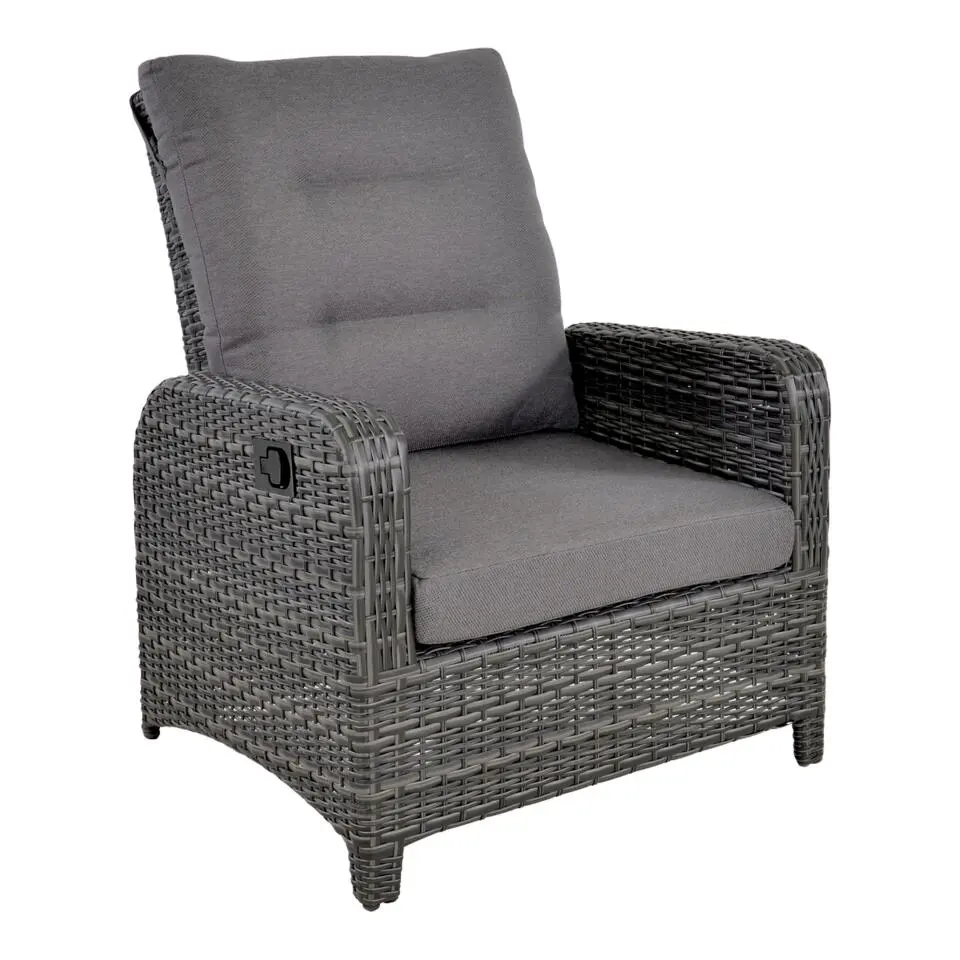 Les - Loungestoel Soho Forte - antraciet