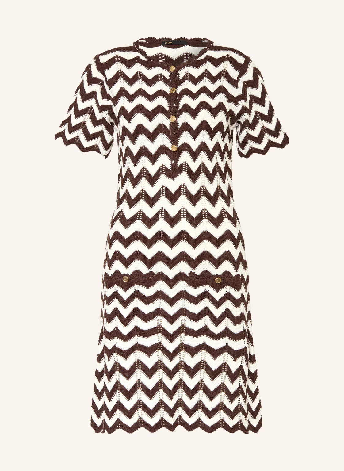 maje Strickkleid