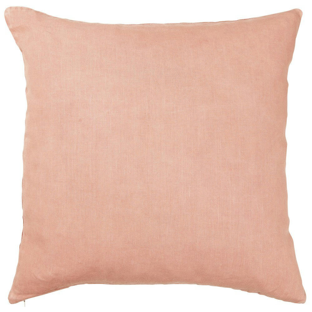 - Coussin Lin Rose poudré 50X50