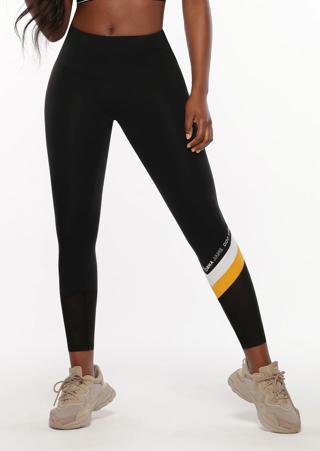Colour Block Core Full Length Leggings