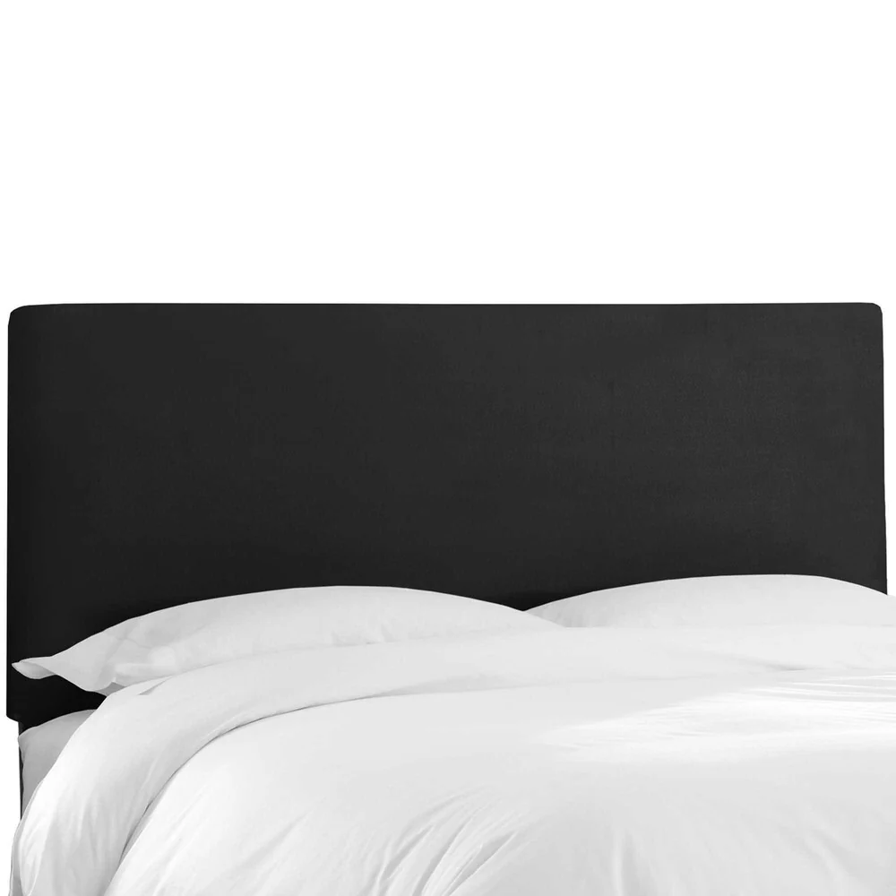 Skyline Furniture Custom Velvet Upholstered Headboard