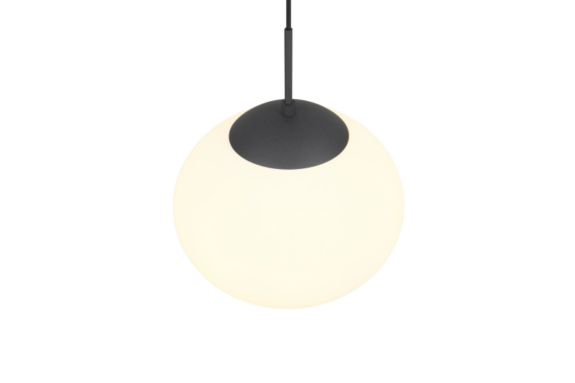 Lampa wisząca FOMENTO czarno-biała 1xE27x15W wym:150x30x30cm IP20 Trio