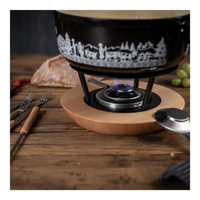 Fondue Caquelon Alpenweide