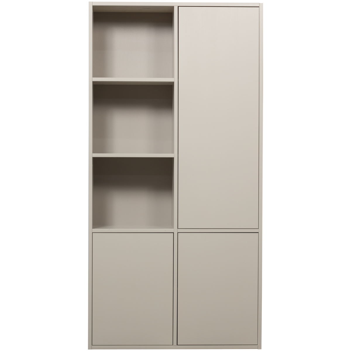 WOOOD opbergkast Meggy Rechts - Grenen hout - Dust/Grijs - 215x108x40
