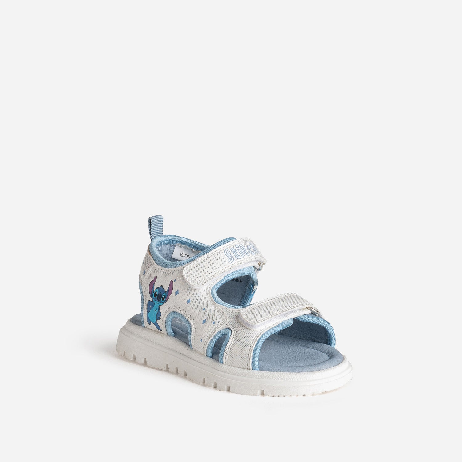Sandale LILO & STITCH blanche et bleue