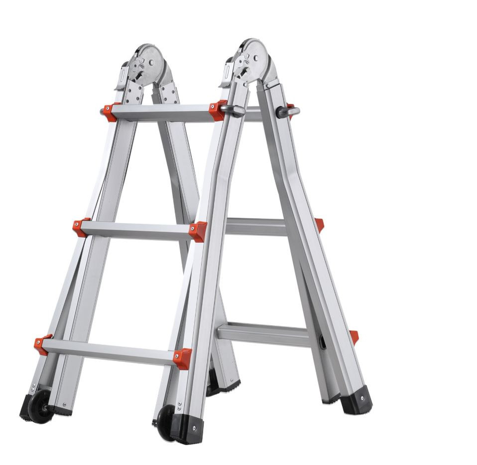 Drabina składana teleskopowa aluminiowa – 3,3 m