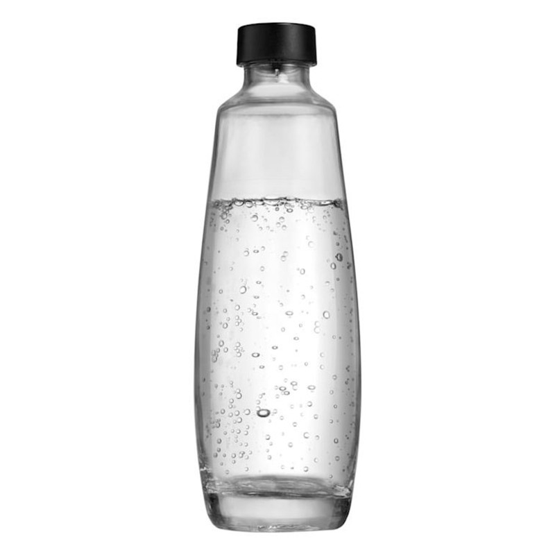 Bouteille pour machine à boisson pétillante en verre 1 L 2 pièces SODASTREAM