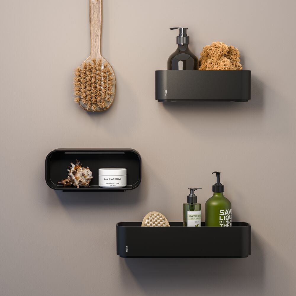 Tiger 2-store Wandrek / Douchemand 35 cm - Zwart