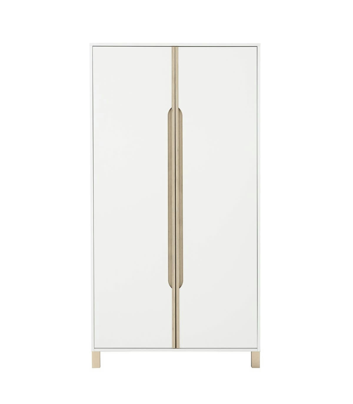 CELESTE - Armoire 2 portes Enfant - Blanc 101 x H194 cm