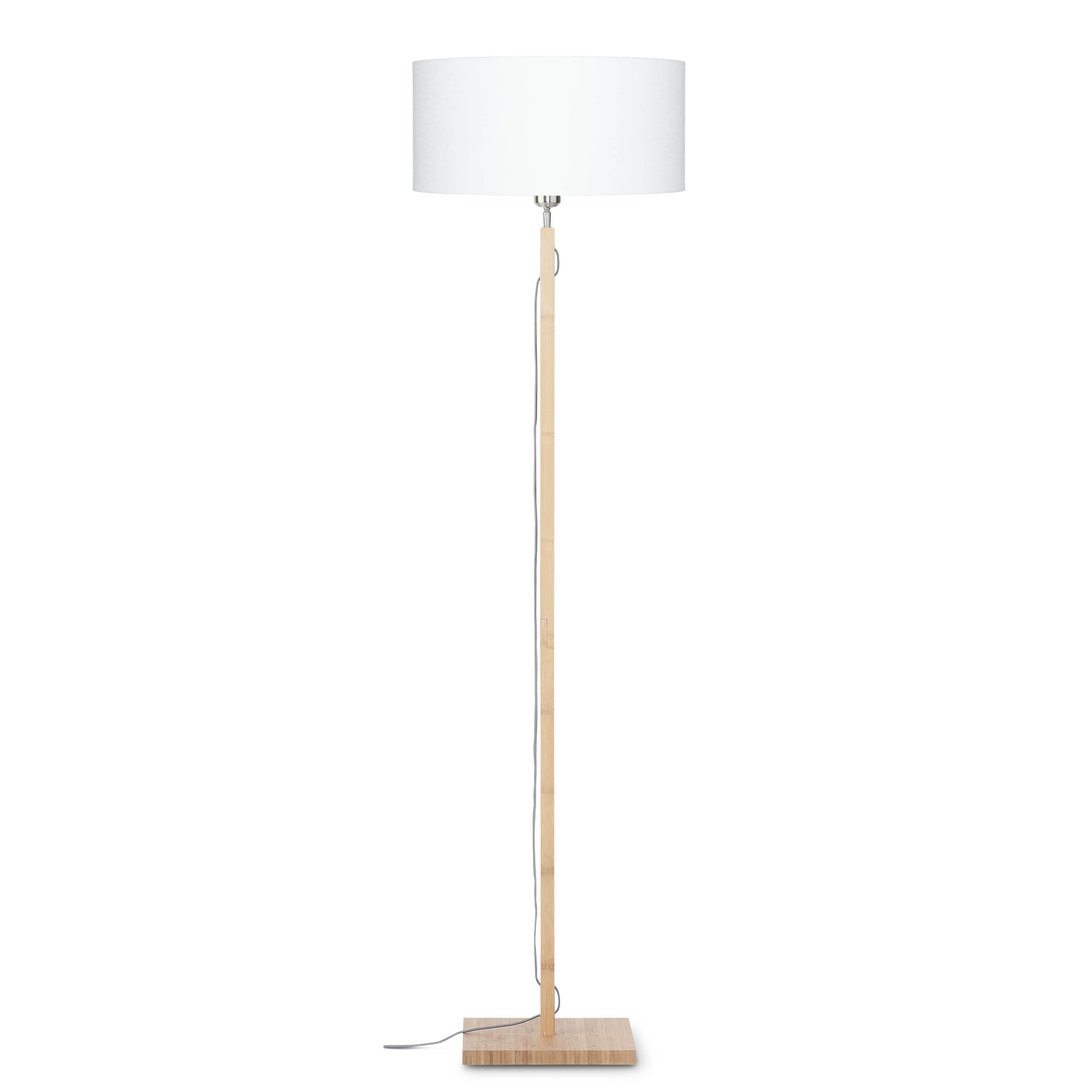 GOOD&MOJO vloerlamp Fuji - wit - Ø47cm