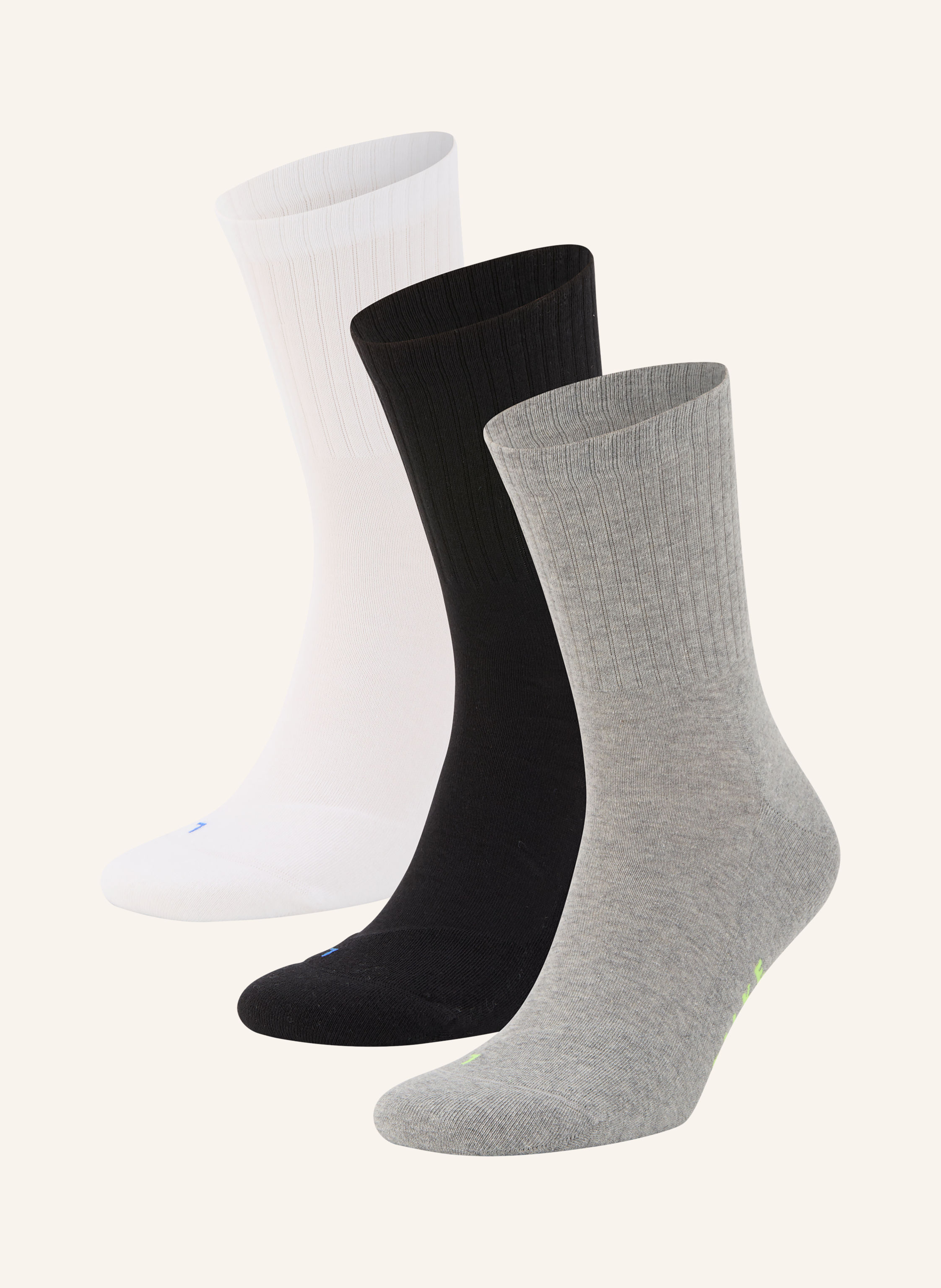 FALKE 3er-Pack Laufsocken RUN RIB CREW