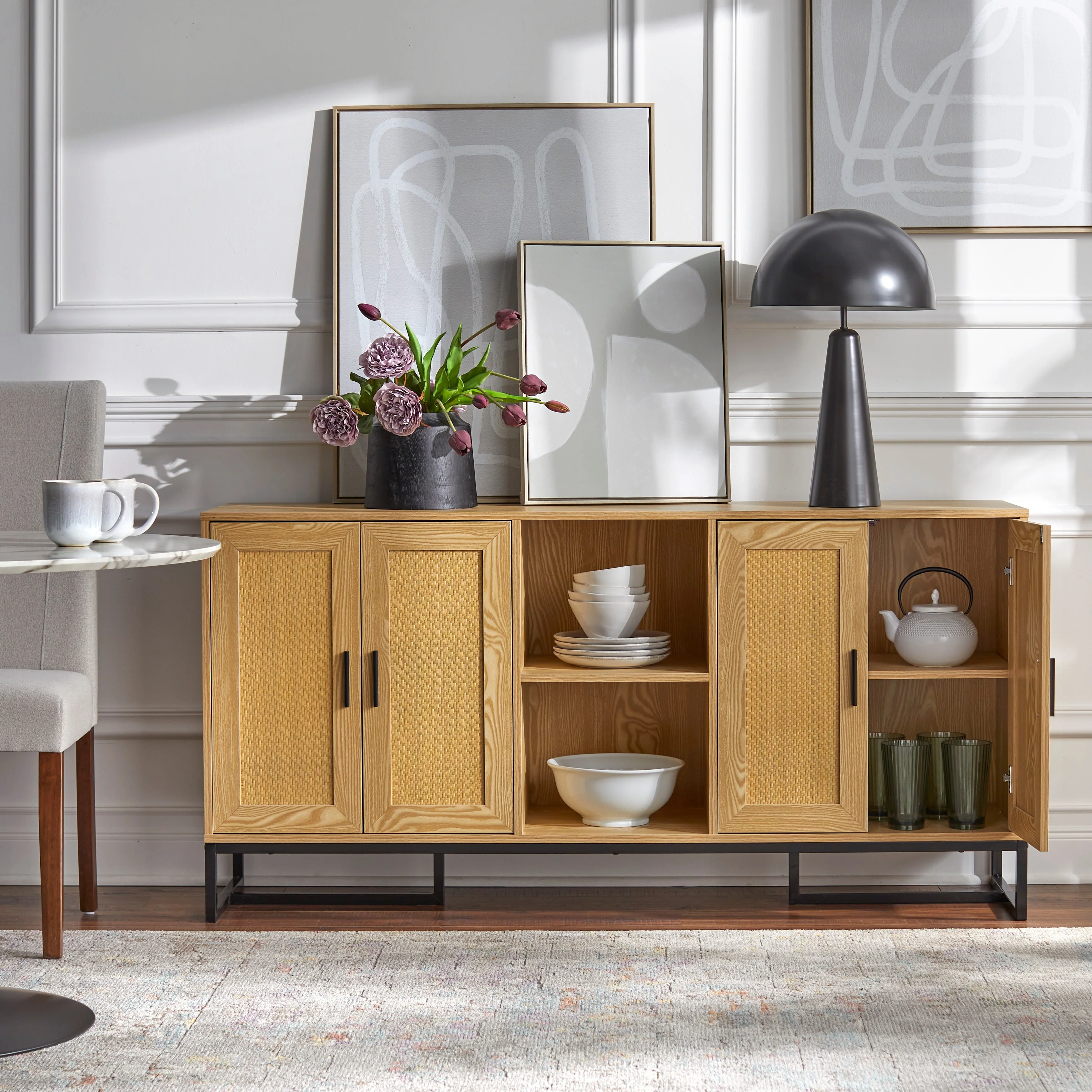 Lifestorey Natalie Cane Door Sideboard