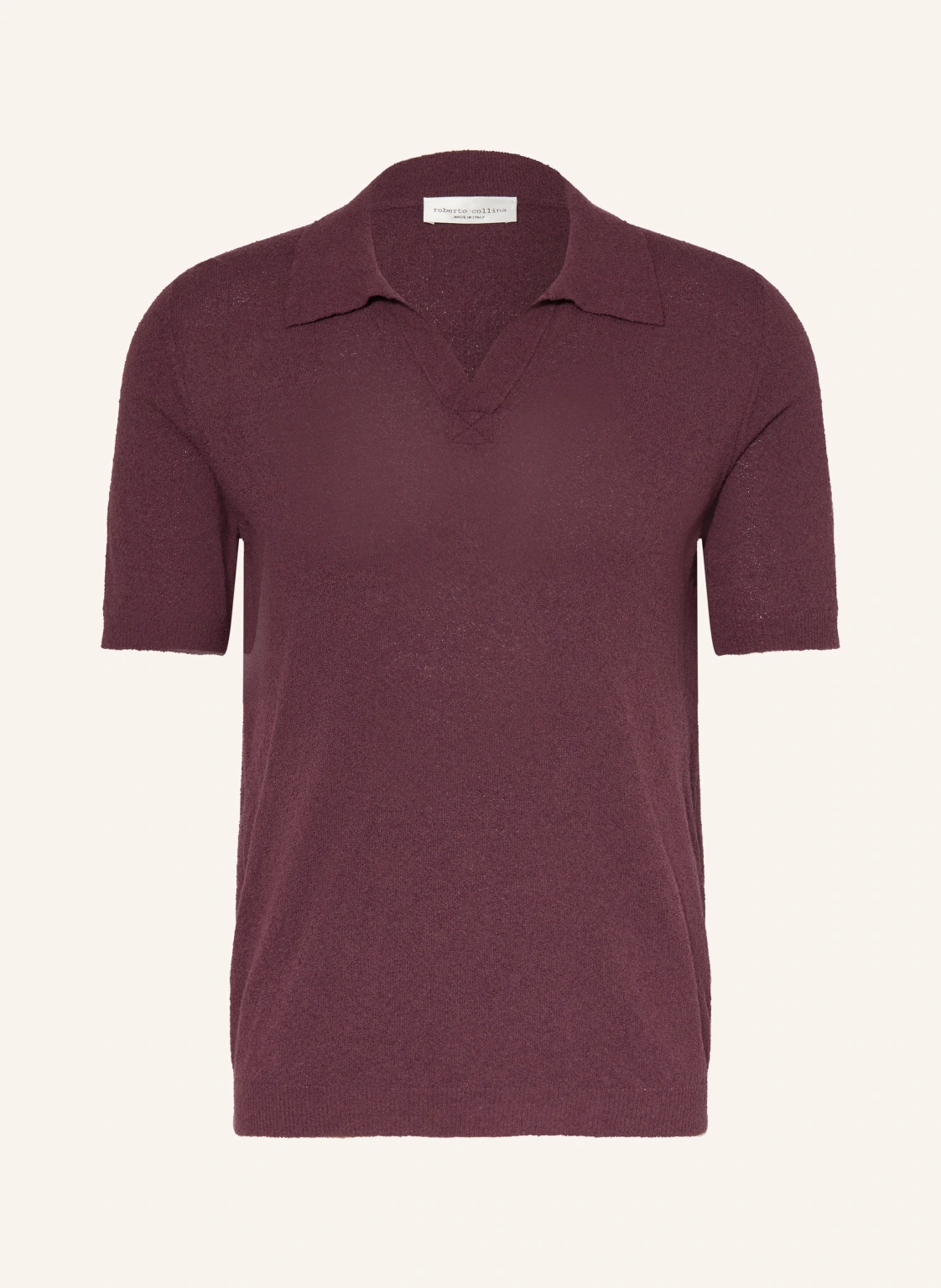 roberto collina Strick-Poloshirt